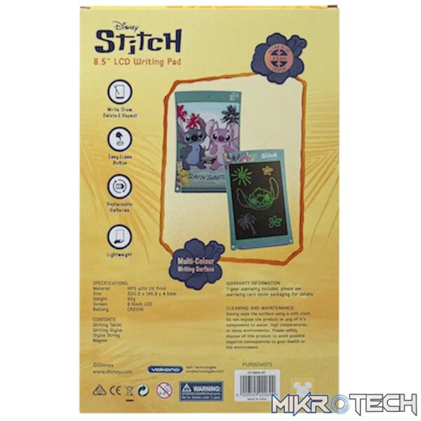 Disney Stitch 8.5in LCD Writing Pad - Image 3