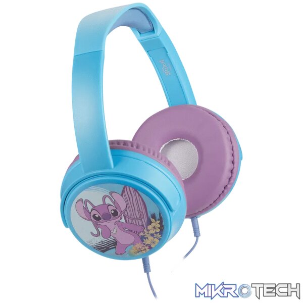 Disney Stitch Auxiliary Headphones with 11 Stickers - Image 2