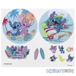 Disney Stitch Auxiliary Headphones with 11 Stickers - Image 6
