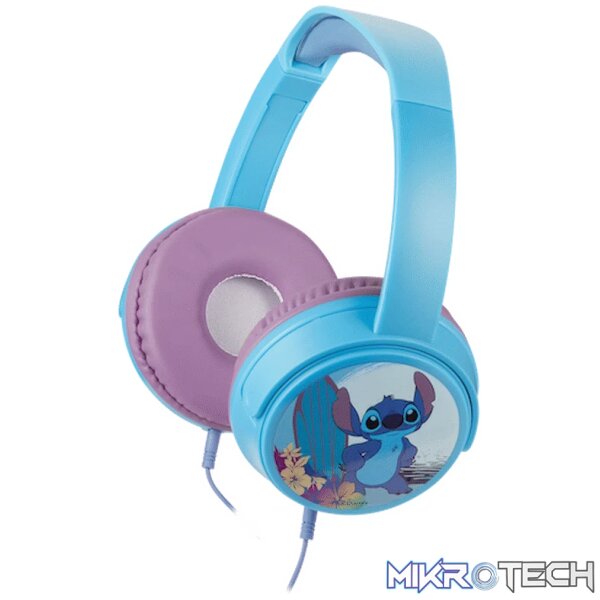 Disney Stitch Auxiliary Headphones with 11 Stickers Disney Stitch Auxiliary Headphones with 11 Stickers