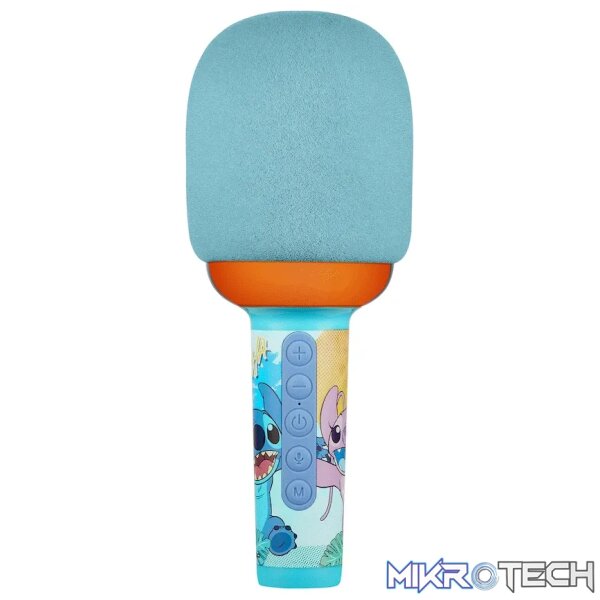 Disney Stitch Bluetooth Dome Microphone with RGB Lights - Image 2