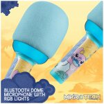 Disney Stitch Bluetooth Dome Microphone with RGB Lights - Image 4