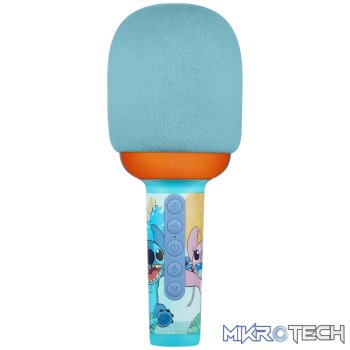 Disney Stitch Bluetooth Dome Microphone with RGB Lights