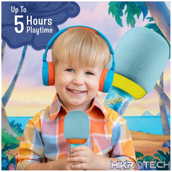 Disney Stitch Bluetooth Dome Microphone with RGB Lights - Image 5