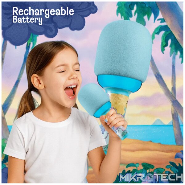 Disney Stitch Bluetooth Dome Microphone with RGB Lights - Image 6