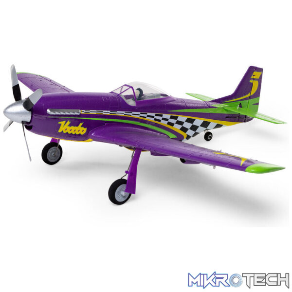 E-flite UMX P-51D Voodoo BNF Basic with AS3X and SAFE Select E-flite UMX P-51D Voodoo BNF Basic with AS3X and SAFE Select