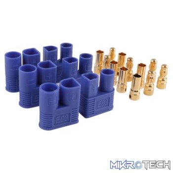 EC3 male female plug (3 pairs)