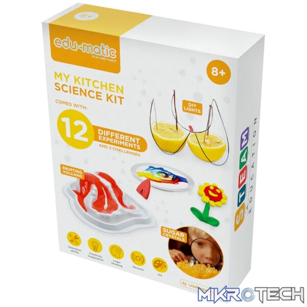 EDU - Science Kit for the Kitchen with 12 Experiments - Image 2