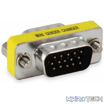 EQUIP GENDER CHANGER COUPLER MAL TO MAL