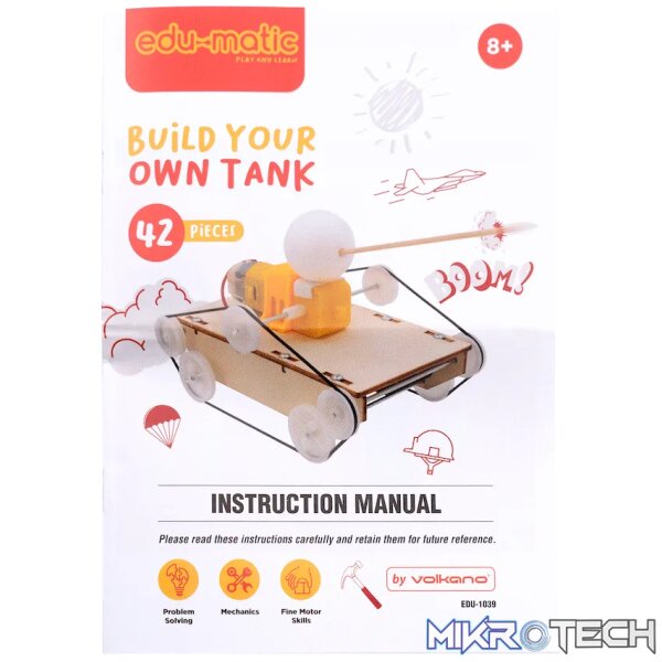 EduMatic - Build a Tank with This Easy to Use Tank Kit - Image 4