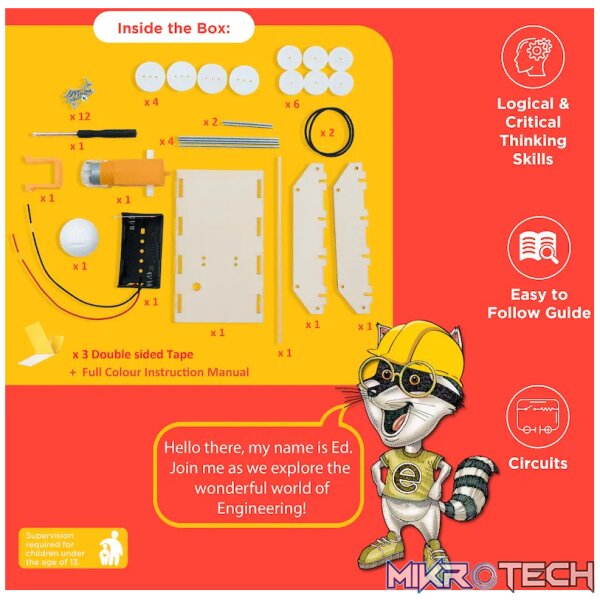 EduMatic - Build a Tank with This Easy to Use Tank Kit - Image 7