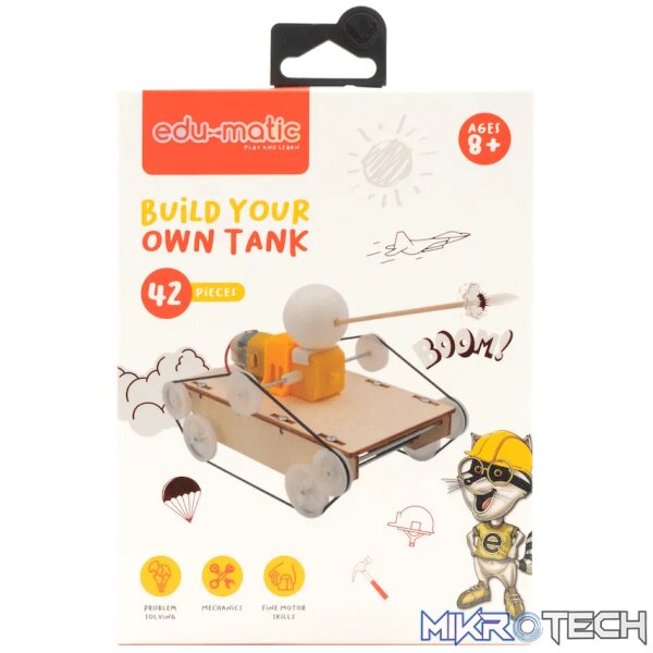 EduMatic - Build a Tank with This Easy to Use Tank Kit EduMatic - Build a Tank with This Easy to Use Tank Kit