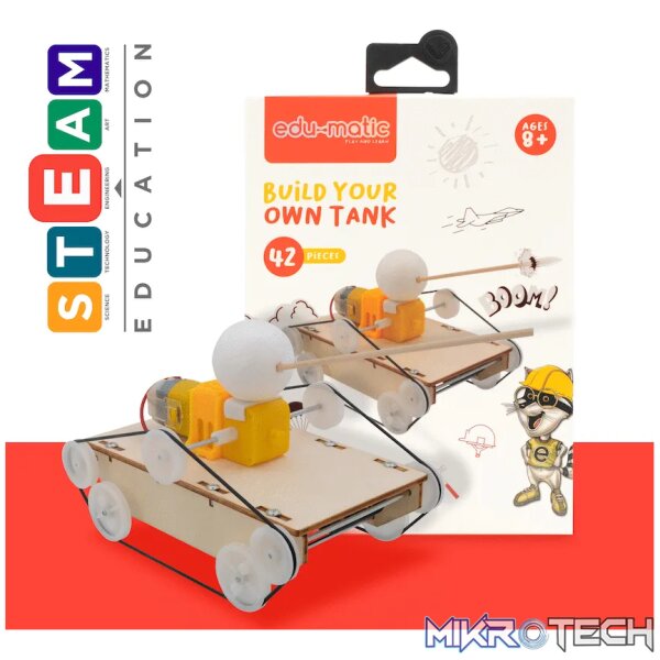 EduMatic - Build a Tank with This Easy to Use Tank Kit - Image 9