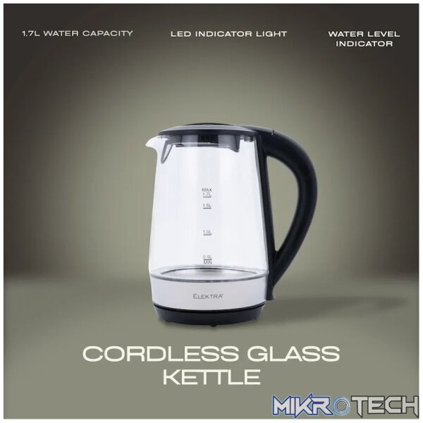 Elektra - 1.7l Glass Kettle - Image 3