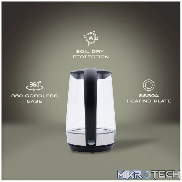 Elektra - 1.7l Glass Kettle - Image 4