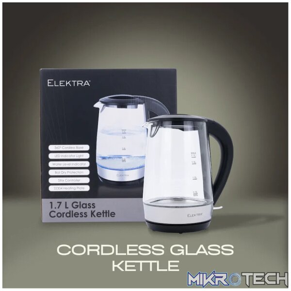 Elektra - 1.7l Glass Kettle - Image 7