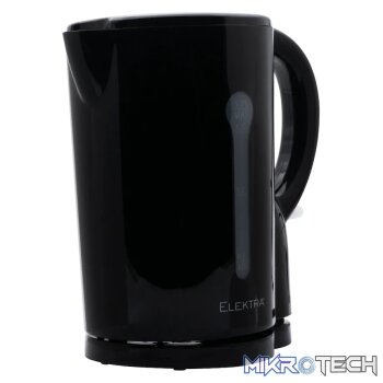 Elektra 1.7l Plastic Cordless Kettle - Black