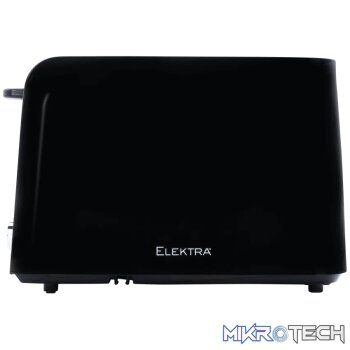 Elektra - 2 Slice Toaster - Black