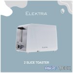 Elektra - 2-Slice Toaster - White - Image 2
