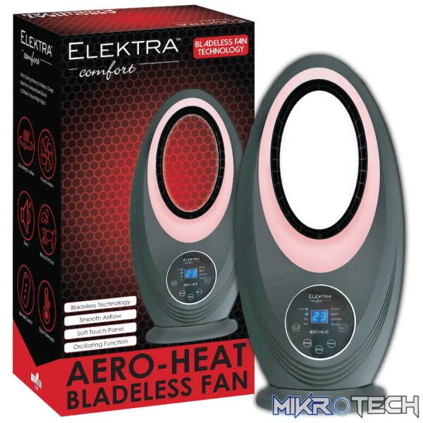 Elektra 2605 - Aero-Heat Bladeless Fan Heater - Image 2