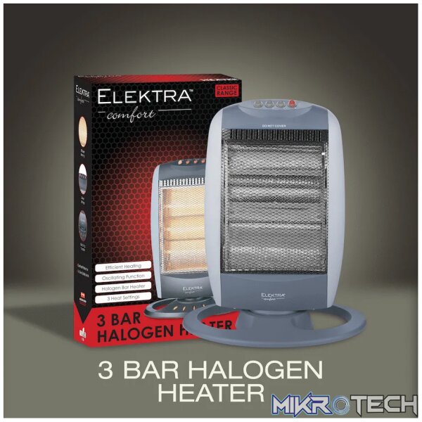 Elektra 3 Bar Halogen Heater - Image 10