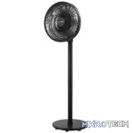 Elektra 30cm Stand Fan - Black - Image 2