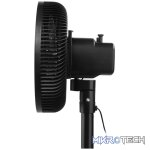 Elektra 30cm Stand Fan - Black - Image 4