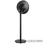 Elektra 30cm Stand Fan - Black - Image 7
