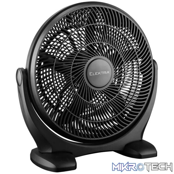 Elektra 45cm Box Fan - Black - Image 2