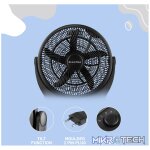 Elektra 45cm Box Fan - Black - Image 9