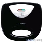 Elektra 700w Sandwich Press - Black - Image 3