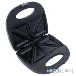Elektra 700w Sandwich Press - Black - Image 4