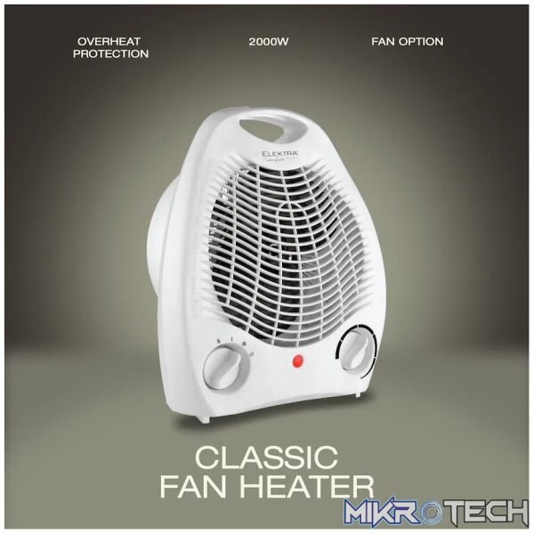 Elektra Comfort Classic Fan Heater - Image 4