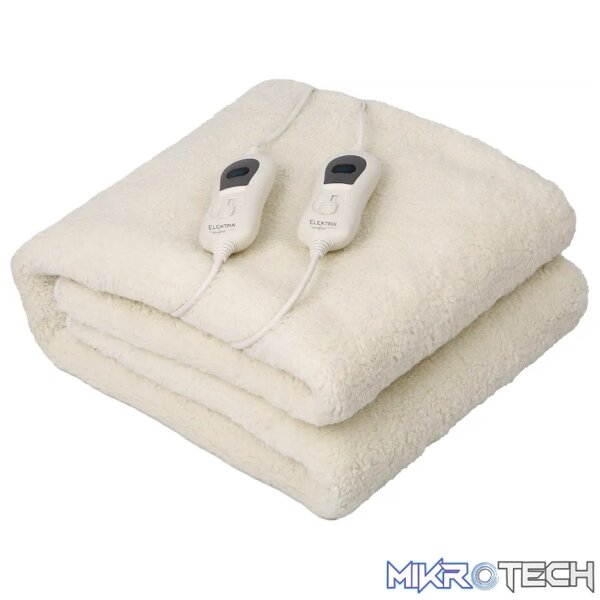 Elektra Comfort Electric Blanket - King - Fur - Image 6