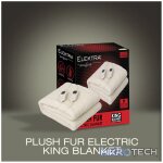 Elektra Comfort Electric Blanket - King - Fur - Image 8