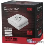 Elektra Comfort Electric Blanket - Queen - Fur - Image 3