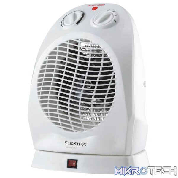 Elektra Comfort Oscillating Fan Heater - Image 6