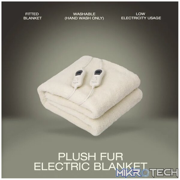 Elektra E/CMFRT Electric Blanket Double (A/FUR) - Image 3