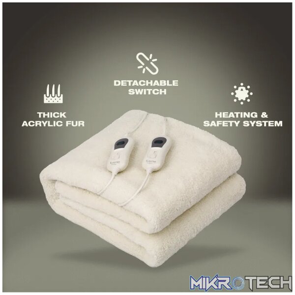 Elektra E/CMFRT Electric Blanket Double (A/FUR) - Image 4