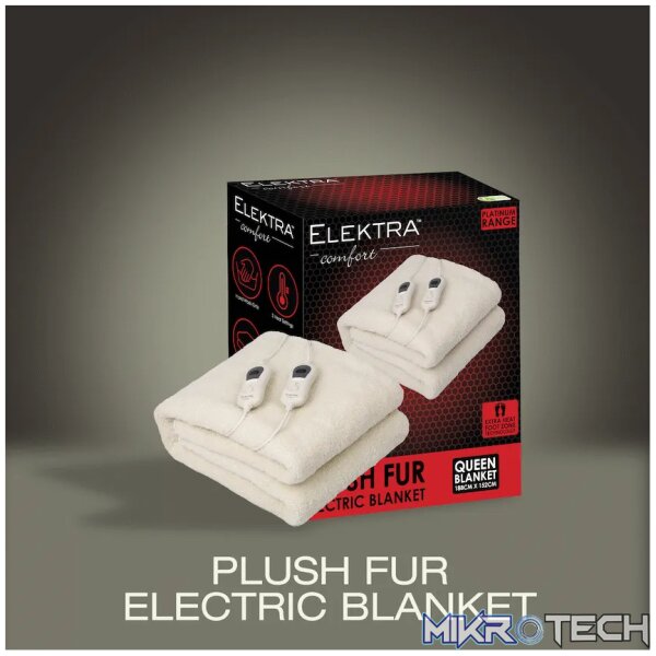 Elektra E/CMFRT Electric Blanket Double (A/FUR) - Image 7
