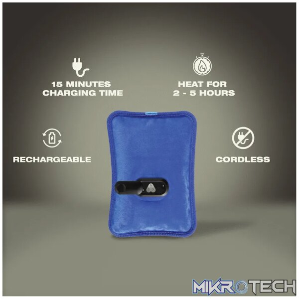 Elektra Hot Water Bottle - Blue - Image 3