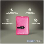 Elektra Pink Hot Water Bottle - Image 5