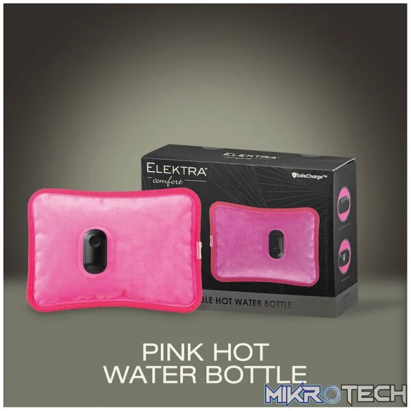 Elektra Pink Hot Water Bottle - Image 8