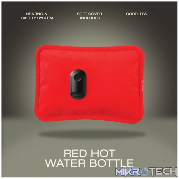Elektra Red Hot Water Bottle - Image 2