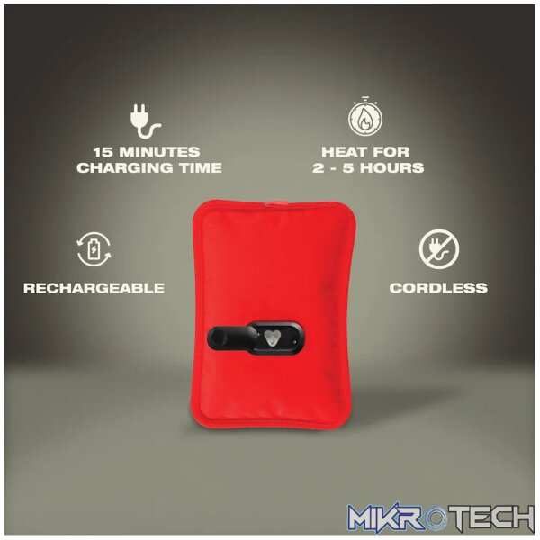 Elektra Red Hot Water Bottle - Image 3
