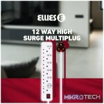 Ellies 12-Way High-Surge Multiplug 0.5m - Image 14