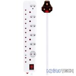 Ellies 12-Way High-Surge Multiplug 0.5m