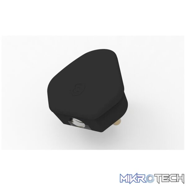 Ellies 16a Heavy-Duty Rubber Screw-on Plug Top - Black - Image 2
