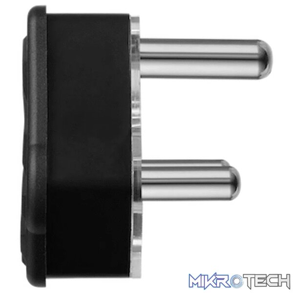 Ellies 16a Heavy-Duty Rubber Screw-on Plug Top - Black - Image 5