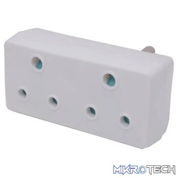Ellies 2-Way 3-Pin Adaptor